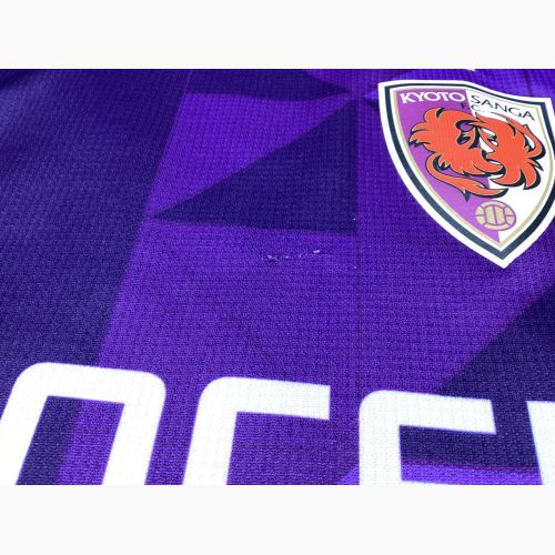 京都サンガF.C. サッカーユニフォーム SIZE M パープル 福田心之助【2】2024シーズンホーム PUMA オーセンティック