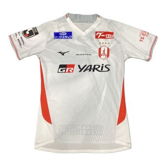 名古屋グランパス (ナゴヤグランパス) サッカーユニフォーム SIZE M ホワイト パトリック【10】2024シーズンアウェイ MIZUNO