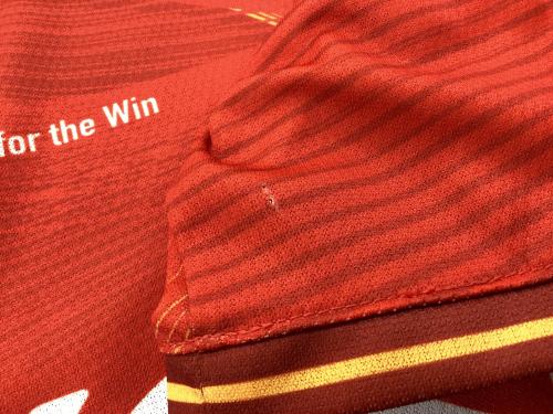 名古屋グランパス (ナゴヤグランパス) サッカーユニフォーム SIZE S レッド 2024ホームオーセンティックユニフォーム 【17】倍井 MIZUNO P2JABY2001