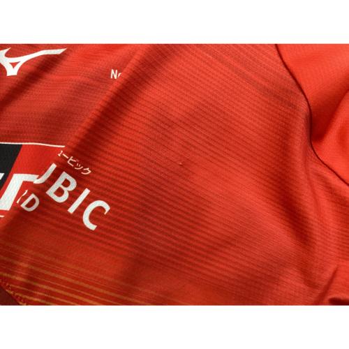 名古屋グランパス (ナゴヤグランパス) サッカーユニフォーム ユニセックス SIZE L レッド 2024ホームオーセンティックユニフォーム P2JABY2001