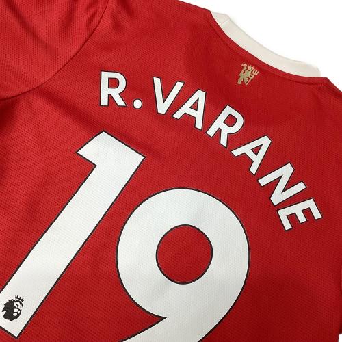 マンチェスターユナイテッドFC (マンチェスターユナイテッドエフシー) サッカーユニフォーム SIZE M レッド ラファエル・ヴァラン【19】21/22シーズンホーム adidas レプリカ