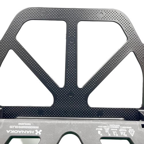 HANAOKA (ハナオカ) キャリーカート フラットカート ツーバイフォー ケース付 ブラックxグレー NEIGHBORHOOD