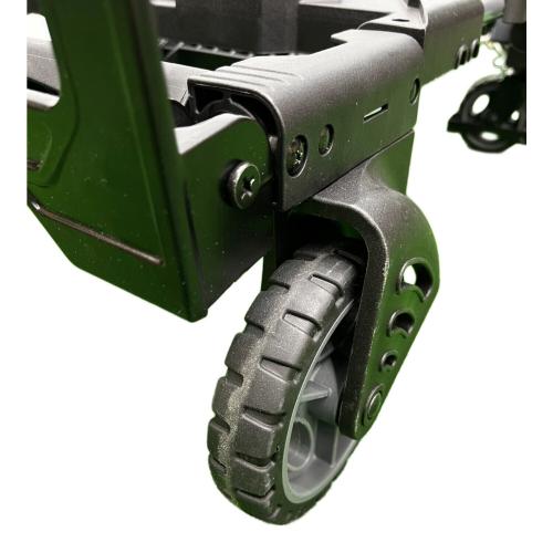 HANAOKA (ハナオカ) キャリーカート フラットカート ツーバイフォー ケース付 ブラックxグレー NEIGHBORHOOD