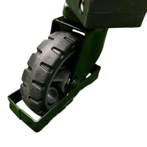 HANAOKA (ハナオカ) キャリーカート フラットカート ツーバイフォー ケース付 ブラックxグレー NEIGHBORHOOD