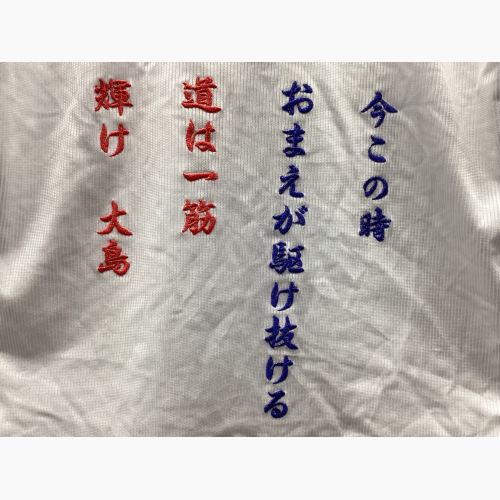 中日ドラゴンズ (チュウニチドラゴンズ) 応援グッズ SIZE M ホワイト 大島洋平【8】2012シーズンホーム 2011シーズンセ・リーグチャンピオンパッチ付 NPBマーク 刺繍カスタム RAWLINGS ユニフォーム プロ仕様モデル