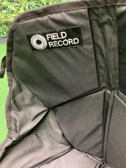 FIELD RECORD (フィールドレコード) アウトドアチェア ブラック チェアカーボンフィールド