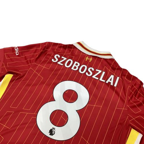リヴァプールFC サッカーユニフォーム SIZE XL レッド ドミニク・ソボスライ【8】24/25シーズンホーム NIKE レプリカ