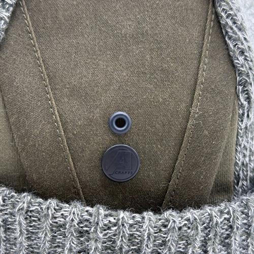 asimocrafts (アシモクラフツ) ニット帽 オリーブ "The Takibieanie" / タキビーニー