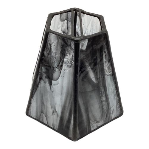 CAMPHILLS (キャンプヒルズ) ランタンアクセサリー ブラック ステンドグラス ランタンシェード