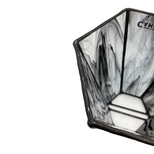 CAMPHILLS (キャンプヒルズ) ランタンアクセサリー ブラック ステンドグラス ランタンシェード