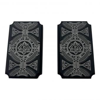 DEVISE WORKS (デバイスワークス) ラッチコン BLACK DESIGNのアイアンプレートなどを 取り付け可能に