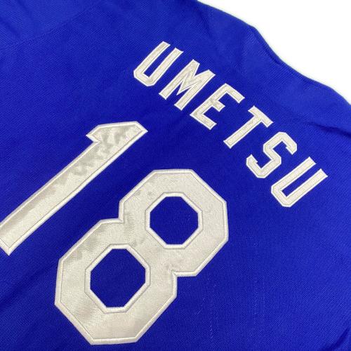 中日ドラゴンズ (チュウニチドラゴンズ) 応援グッズ SIZE O ブルー 梅津晃大【18】2023～シーズンビジター MIZUNO ユニフォーム レプリカ