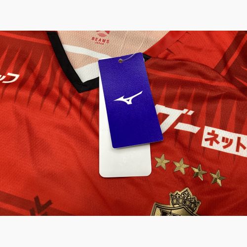 名古屋グランパス (ナゴヤグランパス) サッカーユニフォーム SIZE 2XL レッド キャスパーユンカー【77】2023年鯱の大祭典 MIZUNO オーセンティック