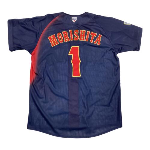 侍ジャパン (サムライジャパン) 応援グッズ SIZE L ネイビー 森下翔太【1】2024年WBSCプレミア12 ビジター MIZUNO ユニフォーム レプリカ