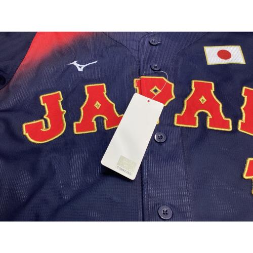 侍ジャパン (サムライジャパン) 応援グッズ SIZE L ネイビー 森下翔太【1】2024年WBSCプレミア12 ビジター MIZUNO ユニフォーム レプリカ