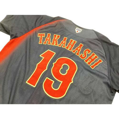 侍ジャパン (サムライジャパン) 応援グッズ SIZE L ネイビー 高橋宏斗【19】2024年WBSCプレミア12 ビジター MIZUNO ユニフォーム レプリカ