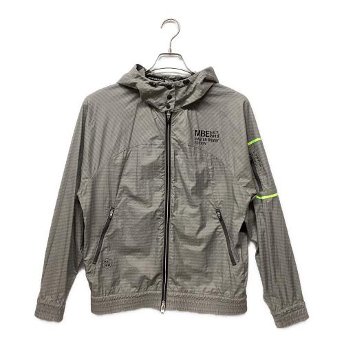 MASTER BUNNY EDITION (マスターバニーエディション) アウター ゴルフウェア(トップス) 759-4120302 シレーフルジップブルゾン 2023年モデル レディース SIZE M ライトグレー