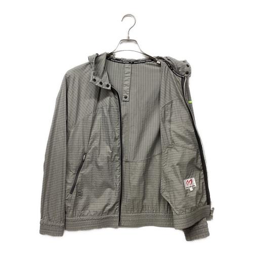 MASTER BUNNY EDITION (マスターバニーエディション) アウター ゴルフウェア(トップス) 759-4120302 シレーフルジップブルゾン 2023年モデル レディース SIZE M ライトグレー