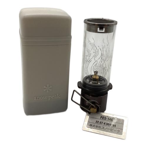 Snow peak (スノーピーク) ガスランタン FES-146 ノクターン 2022 EDITION 製造年月:2022年7月