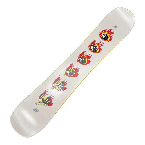 K2 (ケーツー) スノーボード 157cm ホワイト フリースタイル 21-22モデル 2x4 ハイブリッドキャンバー/ツインチップ AFTER BLACK