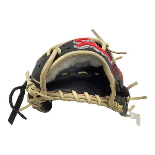 久保田スラッガー (クボタスラッガー) 軟式グローブ 約28cm ブラウン オーダーグラブ 土手紐無 ケース付 Special Order 内野用