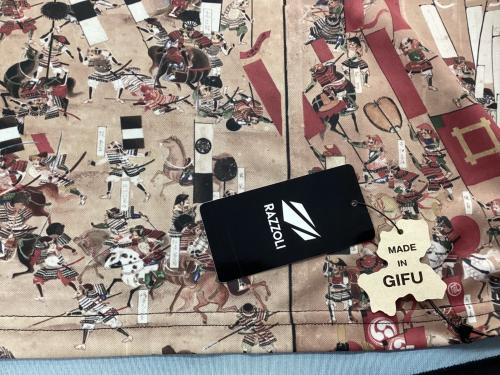 FC岐阜 サッカーユニフォーム SIZE 5L ブラック 石坂亮人【33】2023年リミテッドユニフォーム 関ケ原合戦図屏風モデル（FP） RAZZOLI オーセンティック