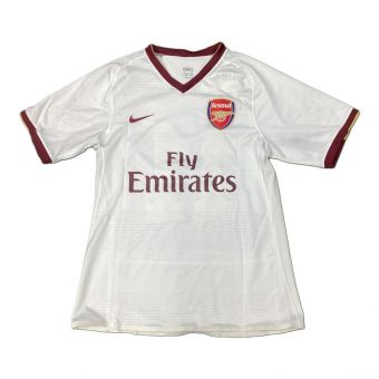 アーセナルFC サッカーユニフォーム SIZE M ホワイト ロビン・ファン・ペルシ【11】07/09シーズンCLユニフォームアウェイ NIKE レプリカ