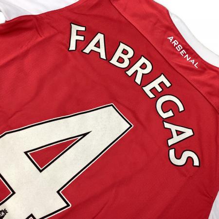 アーセナルFC サッカーユニフォーム SIZE S レッド×ホワイト セスク