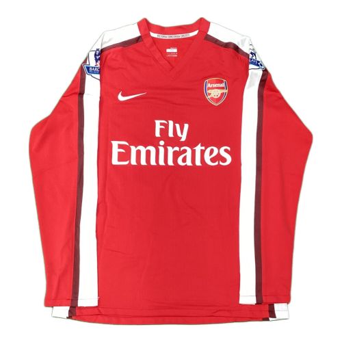 アーセナルFC サッカーユニフォーム SIZE M レッド×ホワイト アンドレイ・アルシャヴィン【23】08/10シーズンホーム NIKE レプリカ（長袖）