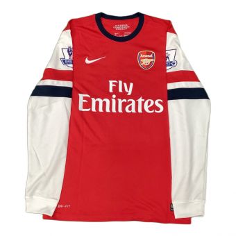 アーセナルFC サッカーユニフォーム SIZE S レッド×ホワイト アーロン・ラムジー【16】12/14シーズンホーム NIKE オーセンティック（長袖）