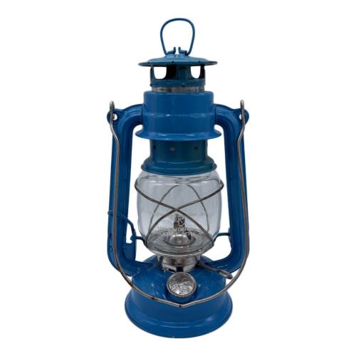 BAT (バット) オイルランタン GDR刻印（東ドイツ製）蝙蝠刻印グローブ スカイブルー No.158 1970~89年代製（推定） ヴィンテージ