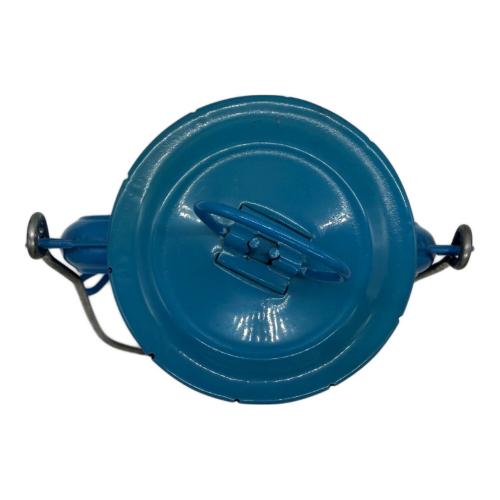 BAT (バット) オイルランタン GDR刻印（東ドイツ製）蝙蝠刻印グローブ スカイブルー No.158 1970~89年代製（推定） ヴィンテージ