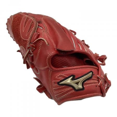 MIZUNO (ミズノ) 軟式グローブ レッド GLOBAL ELITE HSelection02+