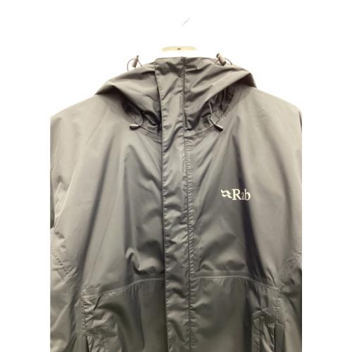 Rab (ラブ) トレッキングウェア(レインウェア) メンズ SIZE M ブラック QWF-61 DOWNPOUR JACKET