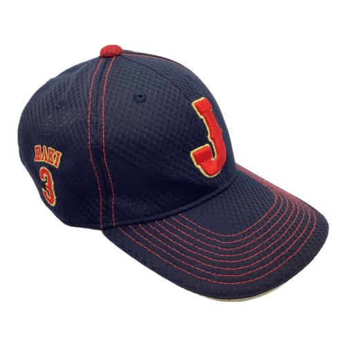 侍JAPAN (サムライジャパン) 応援グッズ SIZE Free ネイビー 選手名入り 牧 秀悟【3】 2023WBC優勝記念レプリカキャップ