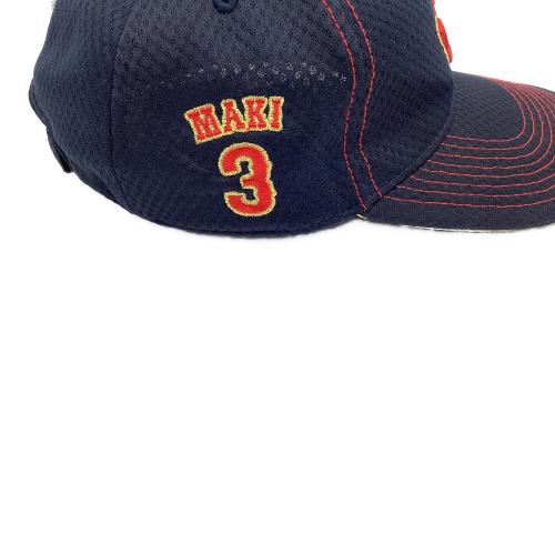 侍JAPAN (サムライジャパン) 応援グッズ SIZE Free ネイビー 選手名入り 牧 秀悟【3】 2023WBC優勝記念レプリカキャップ