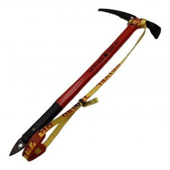 GRIVEL (グリベル) ピッケル 約58cm レッド×ブラック ネパールSA