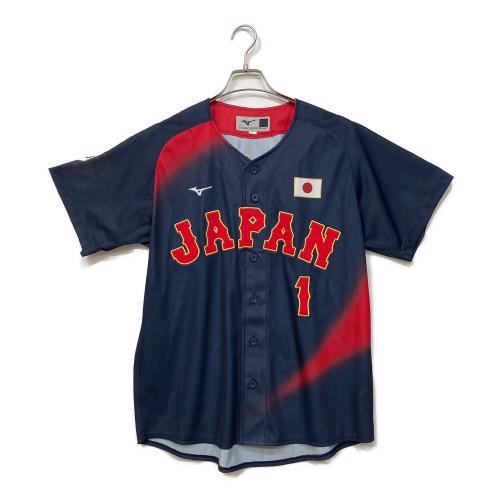 侍ジャパン (サムライジャパン) 応援グッズ 森下翔太【1】2024WBSCプレミア12ビジター SIZE M ネイビー