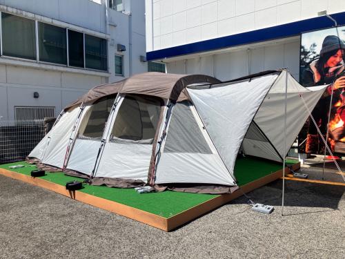 UJack (ユージャック) ツールームテント モデルチェンジ前 @ ベローズ 約600x380x210cm 4～6人用（インナーテント内） TC素材（インナーテント）