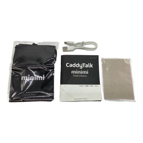 Caddytalk minimi (キャディトーク) 距離測定器 ホワイト 元箱付