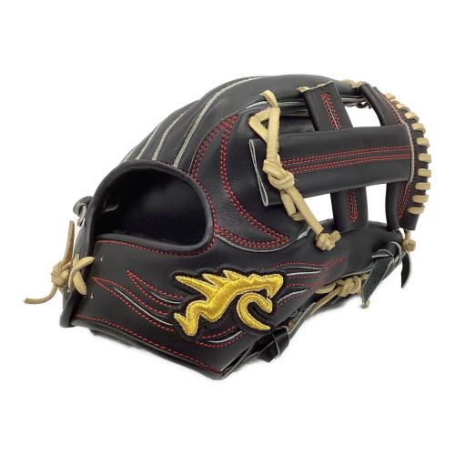 RYU (リュウ) 硬式グローブ 約28cm ブラック オーダーグラブ 内野用