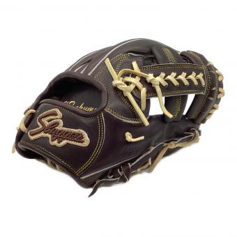 久保田スラッガー (クボタスラッガー) 硬式グローブ 約27cm バーガンディーxトレンチ 中野拓夢選手・2024年モデル ケース・元箱付 @ 内野用 KSG-T51 未使用品