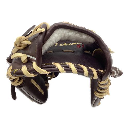 久保田スラッガー (クボタスラッガー) 硬式グローブ 約27cm バーガンディーxトレンチ 中野拓夢選手・2024年モデル ケース・元箱付 @ 内野用 KSG-T51 未使用品