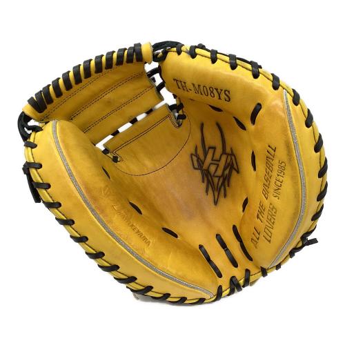 HATAKEYAMA (ハタケヤマ) 軟式グローブ 約29cm イエロー キャッチャーミット TH-M08YS