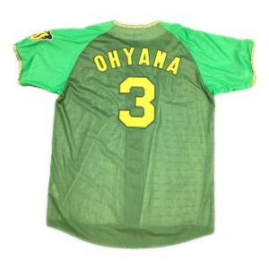 阪神タイガース 応援グッズ SIZE O グリーン×イエロー 【3】大山 ユニフォーム ウル虎の夏2024 レプリカ