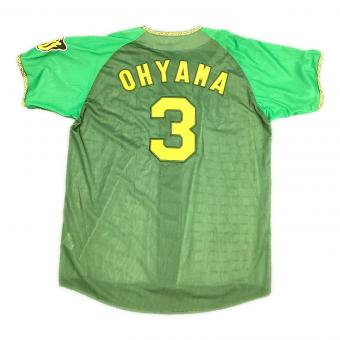 阪神タイガース 応援グッズ SIZE O グリーン×イエロー 【3】大山 ユニフォーム ウル虎の夏2024 レプリカ