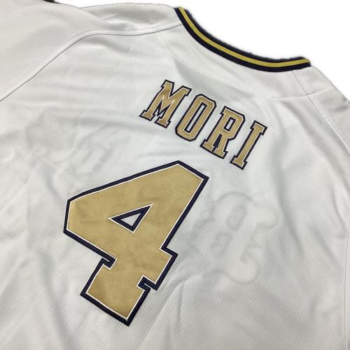 オリックス・バファローズ 応援グッズ SIZE XO ホワイト 森友哉【4】2024シーズンBs開幕シリーズ ユニフォーム ハイクオリティレプリカ