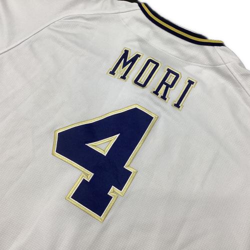 オリックス・バファローズ 応援グッズ SIZE XO ホワイト 森友哉【4】2023～シーズンホーム ユニフォーム ハイクオリティレプリカ
