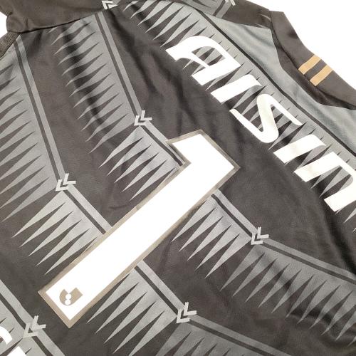 名古屋グランパス (ナゴヤグランパス) サッカーユニフォーム SIZE 2XL ブラック ミチェル・ランゲラク【1】 2023年鯱の大祭典GK MIZUNO オーセンティック