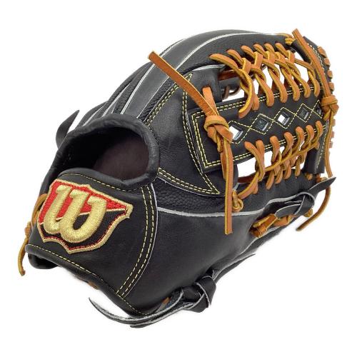 Wilson (ウィルソン) 軟式グローブ 約30cm ブラック Wilson Staff DUAL 外野用 RWWD8SC